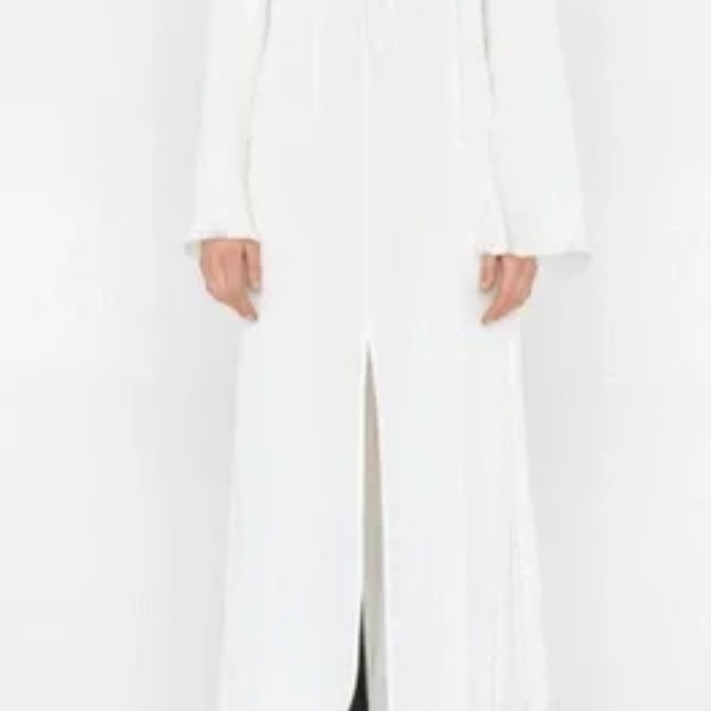 Frame White Maxi Dress